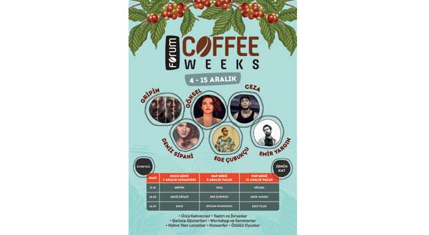 Forum Coffee Weeks�te Marmara Forum�u kahve kokusu saracak Emlaktafark